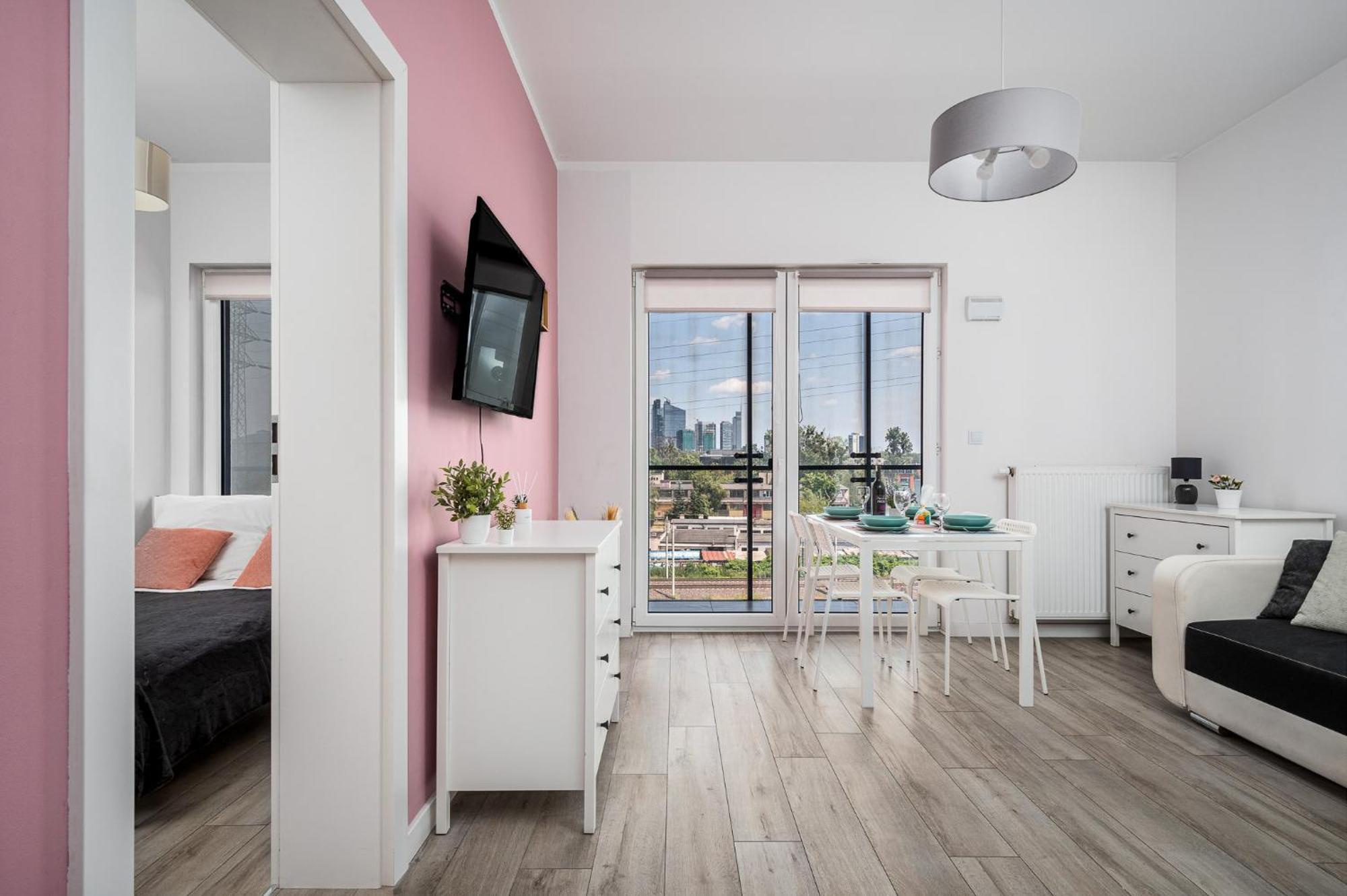 바르샤바 Apart D&K Free Parking Aleja Prymasa Tysiaclecia 83A 아파트 외부 사진